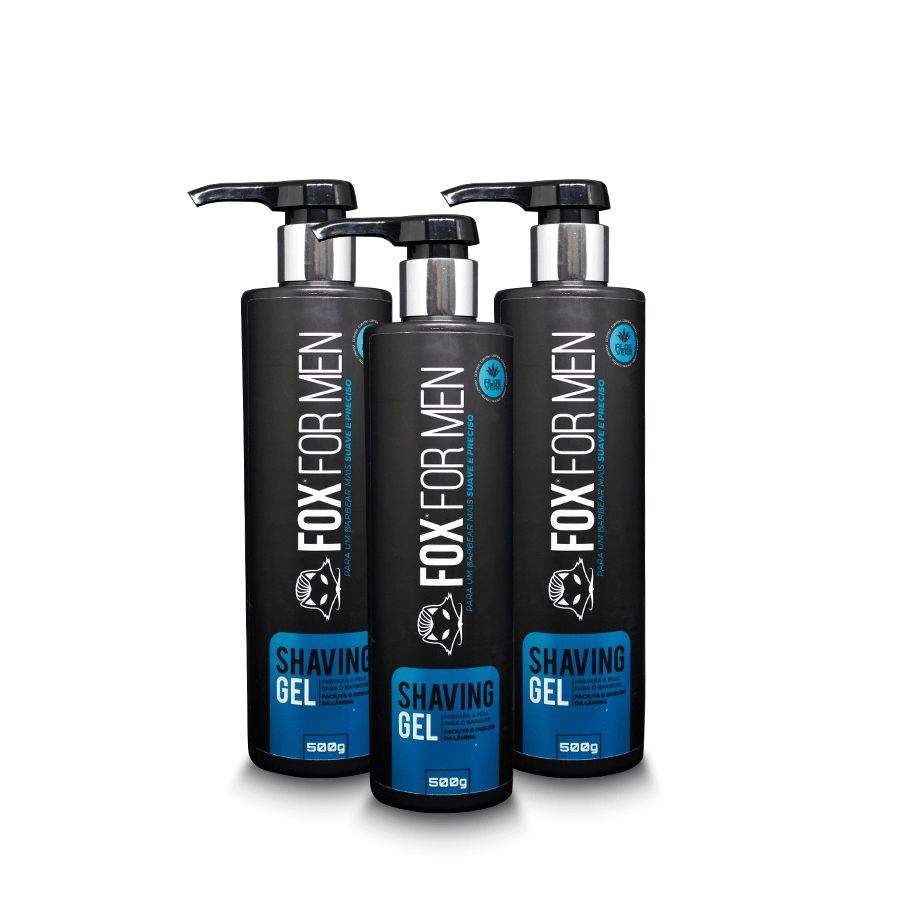 Kit Corte Blindado - Barba Forte - Grooming, Gel, Hair Spray