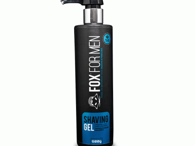 SHAVING GEL (GEL DE BARBEAR) 500ML – FOX FOR MEN Shaving Gel De Barbear 500g