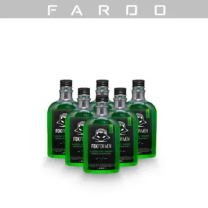 LOÇÃO PÓS BARBA 240ML MENTHOL 6 UNIDADES - FOX FOR MEN