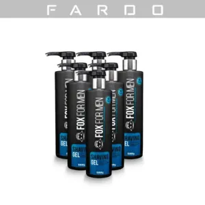 SHAVING GEL 500G 06 UNIDADES – FOX FOR MEN SHAVING GEL 500G 06 UNIDADES - FOX FOR MEN