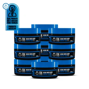 Creme modelador Efeito Teia 80g - Fox For Men - 36 Unidades