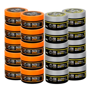 KIT 10 PASTAS ORANGE 80G 10 PASTAS EFEITO SECO 80G - FOX FOR MEN