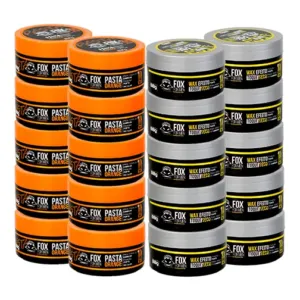KIT 10 PASTAS ORANGE 80G 10 PASTAS EFEITO SECO 80G - FOX FOR MEN