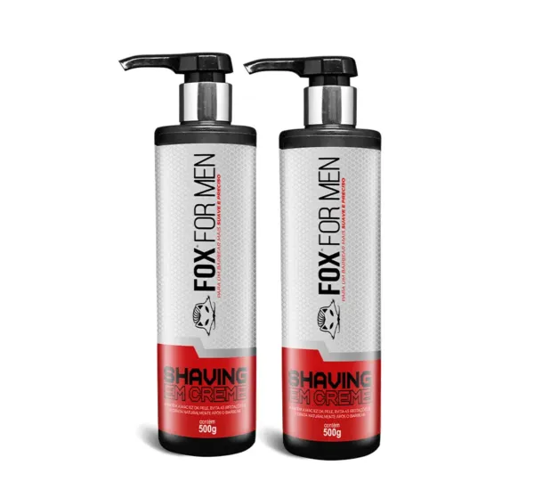 Shaving Creme 500ml - 2 unidades Shaving Creme 500ml - 2 unidades