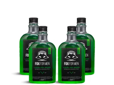 Loção Pós Barba 240ml Menthol - 4 Unidades
