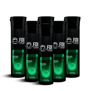 CREME PRÉ BARBA 250G ESFOLIANTE 6 UNIDADES - FOX FOR MEN