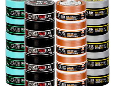 KIT PASTAS MODELADORAS 80G 20 UNIDADES - FOX FOR MEN