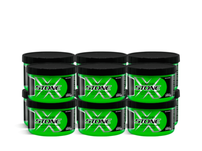 GEL-MEGA-STONE-12-UNID Gel Mega Stone 250g - ATACADO - 12 unidades