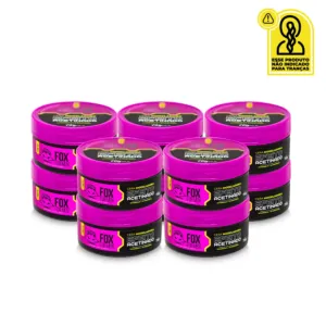 Cera Modeladora Efeito Acetinado - 70g - 10 unidades