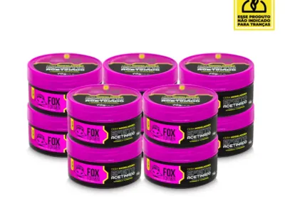 Cera Modeladora Efeito Acetinado - 70g - 10 unidades