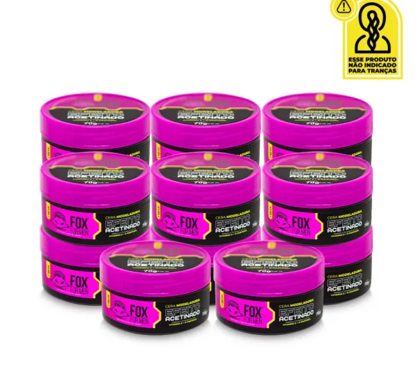 Cera Modeladora Efeito Acetinado - 70g - 15 unidades Cera Modeladora Efeito Acetinado - 70g - 15 unidades