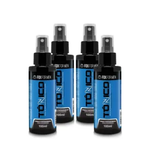 Tônico Capilar e Barba - 100ml - 4 unidades