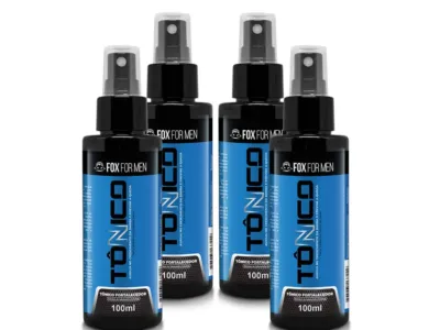 Tônico Capilar e Barba – 100ml – 4 unidades Tônico Capilar e Barba - 100ml - 4 unidades