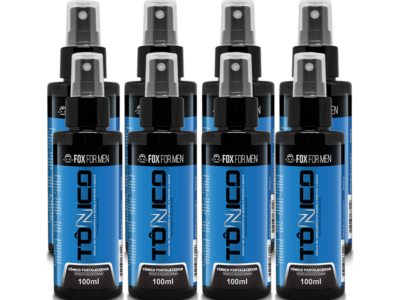 8 Tônico Capilar e Barba - 100ml - 8 unidades