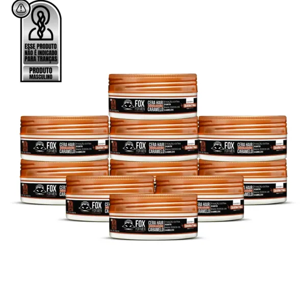 Cera Hair Caramelo 130g - 10 Unidades Cera Hair Caramelo 130g - 10 Unidades