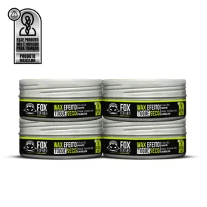 Wax Efeito Toque Seco 120g - 4 Unidades