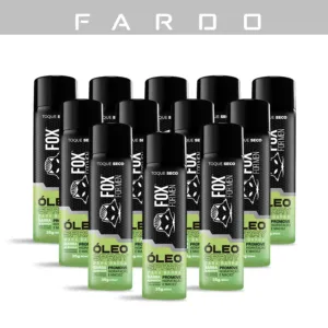 ÓLEO PARA BARBA SPRAY 60ML 12 UNIDADES - FOX FOR MEN