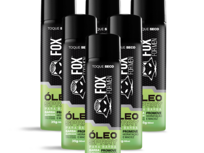 Óleo Para Barba Spray 60ml - 6 Unidades
