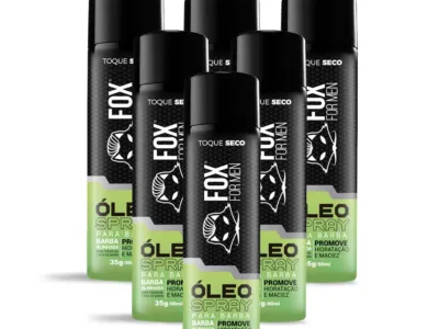 Óleo Para Barba Spray 60ml - 6 Unidades