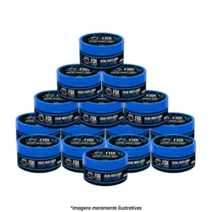 Creme modelador Efeito Teia 80g - Fox For Men - 15 Unidades