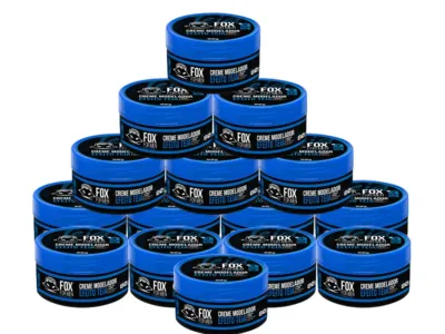 Creme modelador Efeito Teia 80g - Fox For Men - 15 Unidades
