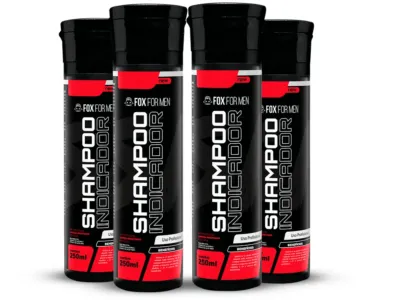 SHAMPOO INDICADOR 250ML - 4 UNIDADES