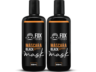 MÁSCARA BLACK 120ML - 2 unidades