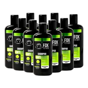 Shampoo Anti-Caspa 240ml - Fox For Men - 10 Unidades