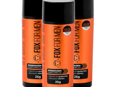 MAQUIAGEM CAPILAR CASTANHO 25g - 3 UNID