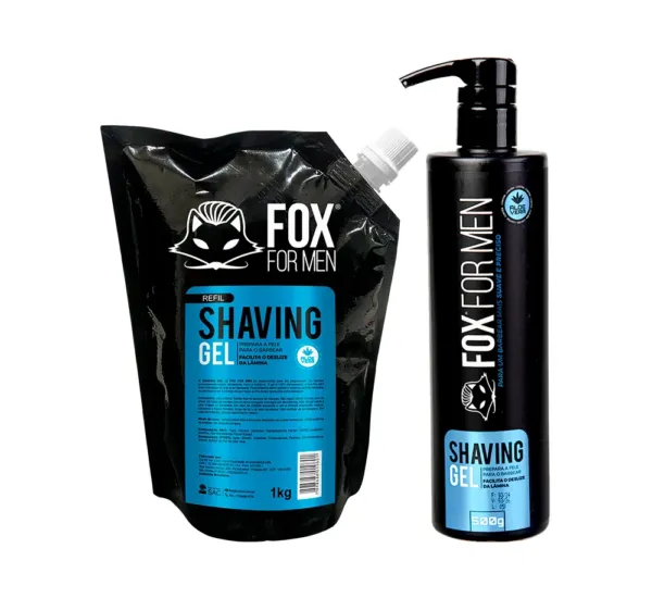 KIT SHAVING GEL DE BARBEAR -1.5 KG KIT SHAVING GEL DE BARBEAR -1.5 KG