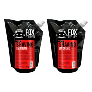 REFIL SHAVING CREME 1KG - 2 UNIDADES