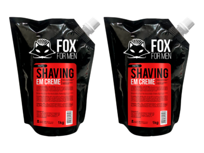 REFIL SHAVING CREME 1KG - 2 UNIDADES