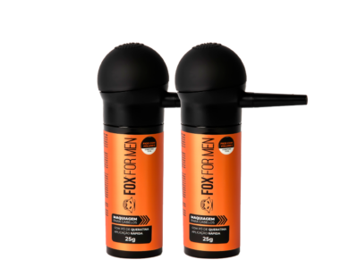 MAQUIAGEM-C-2-UND KIT MAQUIAGEM CAPILAR CASTANHO COM APLICADOR
