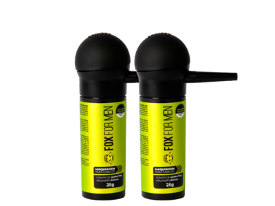 KIT MAQUIAGEM CAPILAR PRETO COM APLICADOR