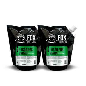 REFIL LOCAO POS BARBA 500ML (VERDE) - 02 UNIDADES - Image 1
