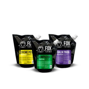 COMBO REFIS CREME LIMPADOR POS E BALM PARA BARBA