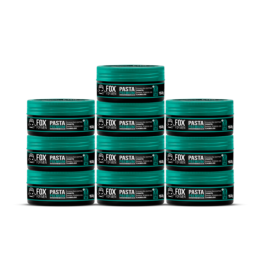 Pasta Premium 150g - 10 Unidades - FOX FOR MEN