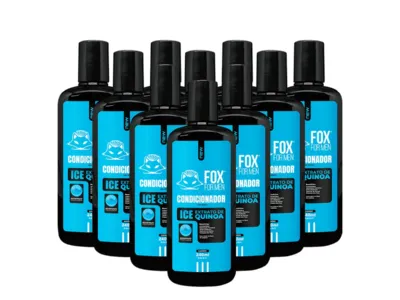 CONDICIONADOR ICE 240ML - FOX FOR MEN - 10 UNIDADES