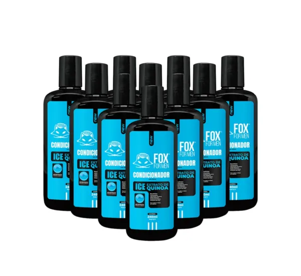 CONDICIONADOR ICE 240ML - FOX FOR MEN - 10 UNIDADES CONDICIONADOR ICE 240ML - FOX FOR MEN - 10 UNIDADES