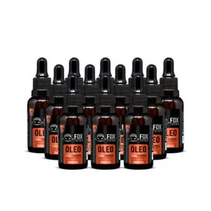 ÓLEO PARA BARBA 30ML 12 UNIDADES - FOX FOR MEN