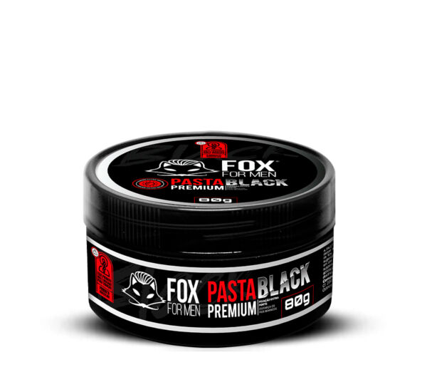 Pasta Black 80g - Fox For Men - 15 Unidades - FOX FOR MEN