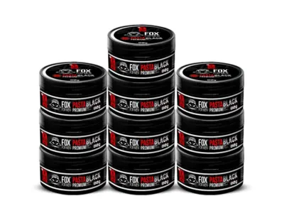 Pasta Black 80g - Fox For Men - 15 Unidades