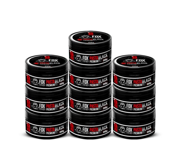 Pasta Black 80g - Fox For Men - 15 Unidades - FOX FOR MEN