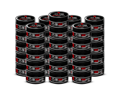 PASTA-BLACK-80G-SITE-36-UNID Pasta Black 80g - Fox For Men - 36 Unidades