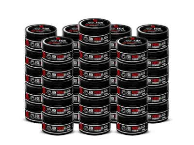 Pasta Black 80g - Fox For Men - 36 Unidades