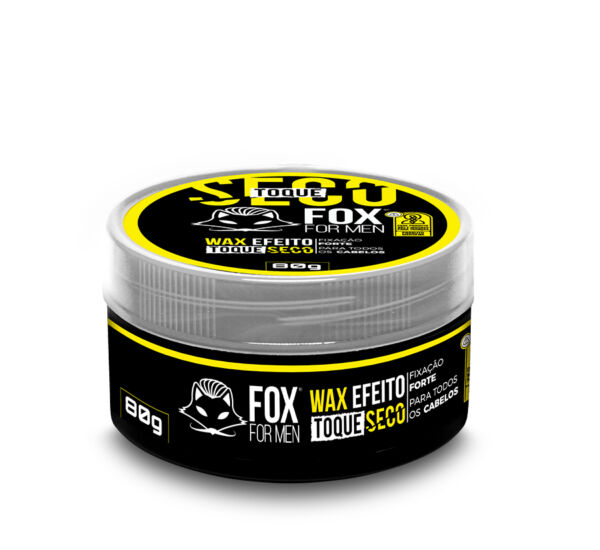 Wax Efeito Toque Seco 80g - Fox For Men - 15 Unidades - FOX FOR MEN