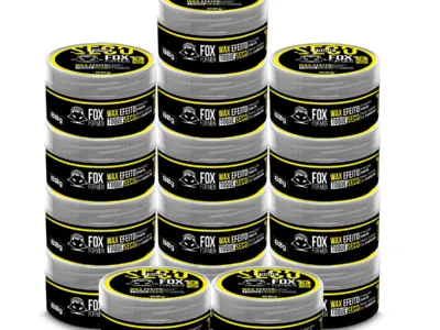 Wax Efeito Toque Seco 80g - Fox For Men - 15 Unidades