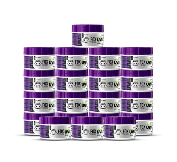 GEL CERA UVA FOX FOR MEN 300G - 20 UNIDADES GEL CERA UVA FOX FOR MEN 300G - 20 UNIDADES