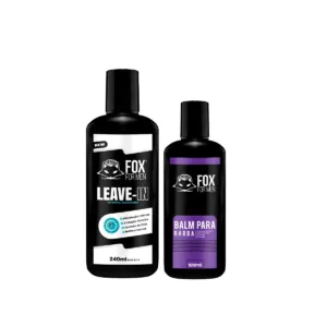 LEAVE IN E BALM HIDRATAÇÃO CABELO E BARBA