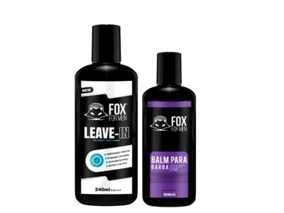 IMAG-LEAVE-18 LEAVE IN E BALM HIDRATAÇÃO CABELO E BARBA - FOX FOR MEN